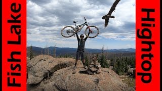 11,634 Feet High on Fish Lake Hightop!