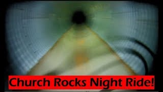 Night Riding a Haunted Tunnel! Mountain Biking...