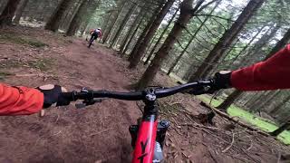 Massif du Lizieux les cratères piste...