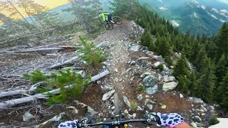 WE GOT TOLD TO RIDE THIS TRAIL AND IT BLEW OUR...