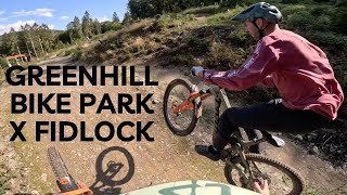 GERMANY'S GREENHILL BIKE PARK X FIDLOCK !