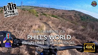 MTB Riding Phil's World at San Clemente Single...