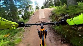 Party Laps on a Trail Bike in Sälen Bike Park