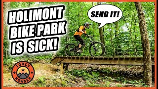 Holimont Bike Park! New Downhill Mountain bike...