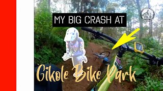 Cikole Bike Park | My Flying Crash at B Line...