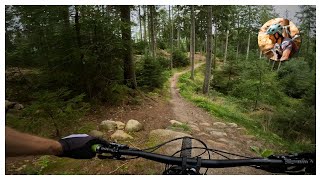 What an awesome MTB trail in Denmark! “Den...