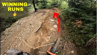 I WON THE ENDURO MTB RACE  Full Runs!