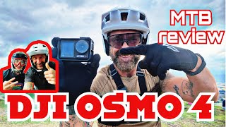 DJI OSMO 4 MOUNTAIN BIKE SPECIFIC REVIEW *IN...