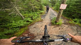The sign on this trail says SOS...