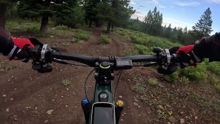 Pivot Shuttle LT and Summer Rain in Truckee...