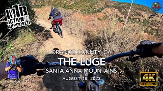 MTB Riding The Luge, in the Santa Anna...