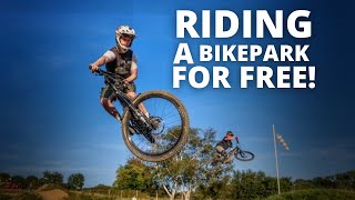 RIDING BIG MTB JUMPS AT MV BIKEPARK