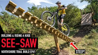 BUILDING MY NEW MTB TRAIL AND IT'S INCREDIBLE!!