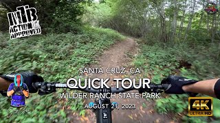 MTB Riding Wilder Ranch, Santa Cruz, CA,...