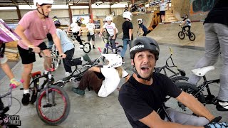 Matty Cranmer Takes On 20 KIDS On BMX Bikes!