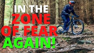 Learning To Ride STEEP Tech MTB Trails