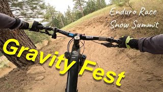 Snow Summit Enduro race Miracle Mile Going...