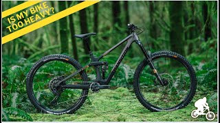 How heavy should your enduro bike be? Sunday...