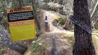 THIS TRAIL WAS TERRIFYING!!! TREASPASSER,...