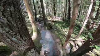 Cool section of Treasure Trail - Squamish BC...