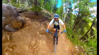 Mountain biking at the highest altitude...
