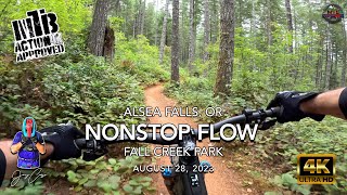 MTB Riding Non Stop Flow at Alsea Falls...