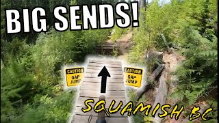 RIDING SOME OF THE GNARLIEST JUMP LINES IN...