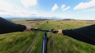 Mtb Trail Riding 'Scalectrix', Pentland Hills,...