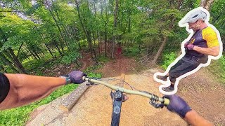 ⛈️ Sous la pluie avec BKXC au Massif de...