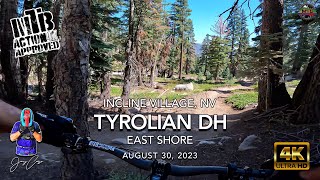 MTB Riding Tyrolian DH at Incline Village, NV,...