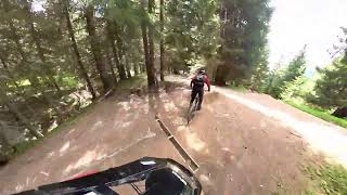 Avoriaz - Morzine / Bikepark Red Trail - Da...