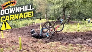 DOWNHILL PRACTICE CARNAGE - LOUDENVIELLE WORLD CUP