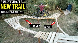 FINALLY TESTING THE NEW TRAIL AT MY DREAM...
