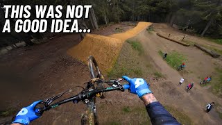 I Ride Morzine Bike Parks Most Difficult Trail...