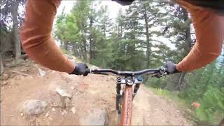 Sunpeaks bike park - creeper - Guy’s trail...