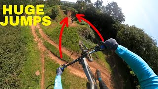 INSANE DOWNHILL SESSION AT THE DIRTFARM
