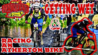 LAKE RIDE AND RACING AN ATHERTON BIKE...