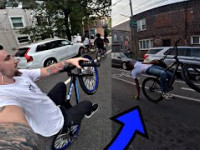 THE LONGEST DRAG IN TRAFFIC!! *PEDALBIKE...