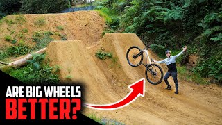 THE BIGGEST WHEEL HARDTAIL I'VE OWNED!! HOW...