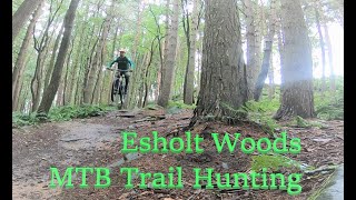 Esholt Woods - Finding New MTB Trails (and...