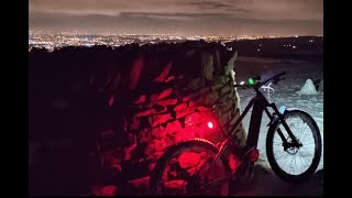 Snowy Solo Night EBikeMTB Ride - Lockdown...