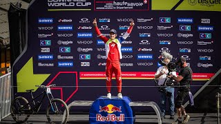 Overall World Cup leader! Les Gets round #6...