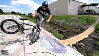 Matty Cranmer Built A Rideable DIY Bridge Over...