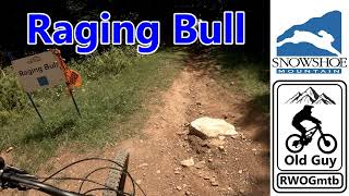 Snowshoe Mountain Bike Park raw full run down...