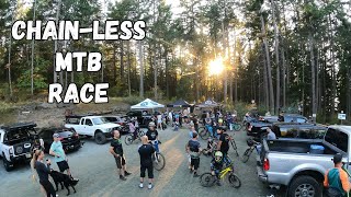 Chainless Race Down Mt. Tzouhalem