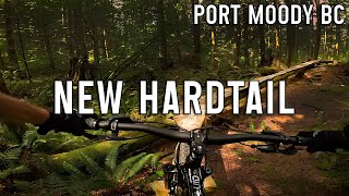 First Ride on the New Hardtail