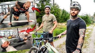 1 Tag in Frankfurt: MTB, Minischweine, Stephan...
