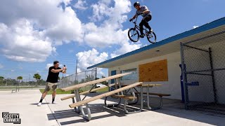 Matty Cranmer Jumps Off Of The Skatepark's...