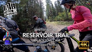 MTB Riding Reservoir Trail DH I Jan Follow Cam...