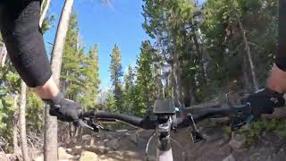 New blue trail at West Mag - Toll Trail - fun...